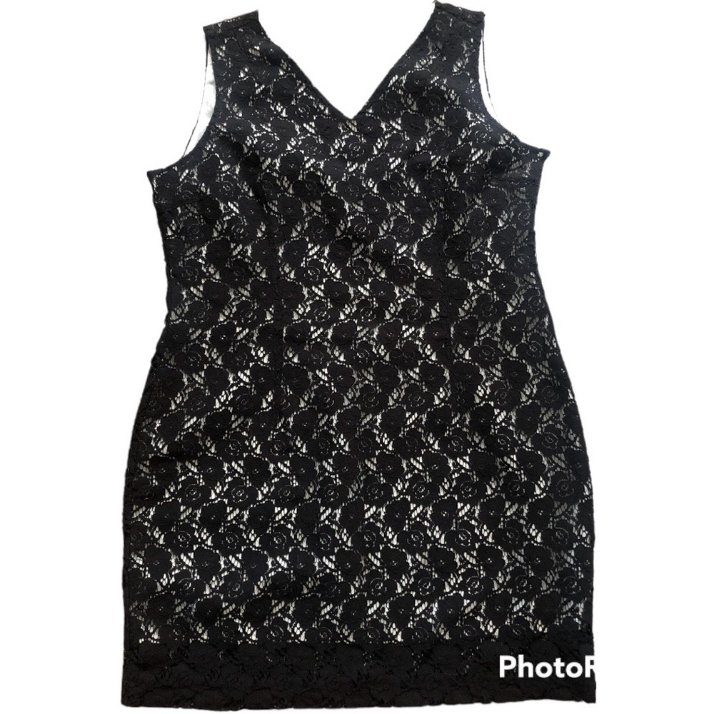 ✨NWT✨ Alfred Sung, Lace Shift Dress, Sz XXL
